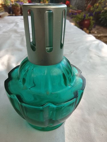 Lampe berger verre vert - berger,